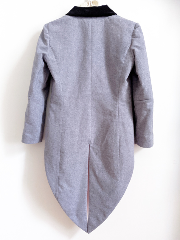 Grey Flannel Tailcoat - Minus Sun